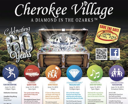 Cherokee Village 60th Anniversary